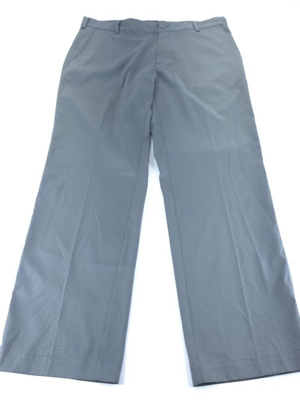 Nike Dri Fit Golf Pants Mens 34x30 Grey Straight Performance Golf Trousers